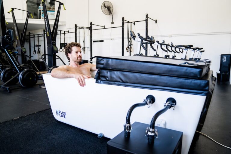 Commercial Ice Bath in a Gym in Australia
